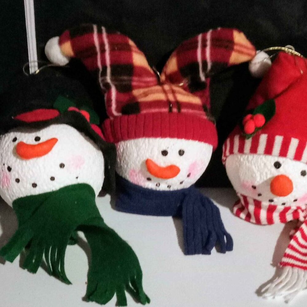 Snowman ornaments / Large